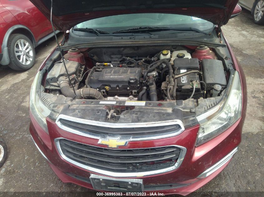 2015 CHEVROLET CRUZE LT - 1G1PE5SBXF7148709