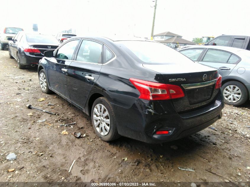 2017 NISSAN SENTRA S - 3N1AB7AP3HY274350