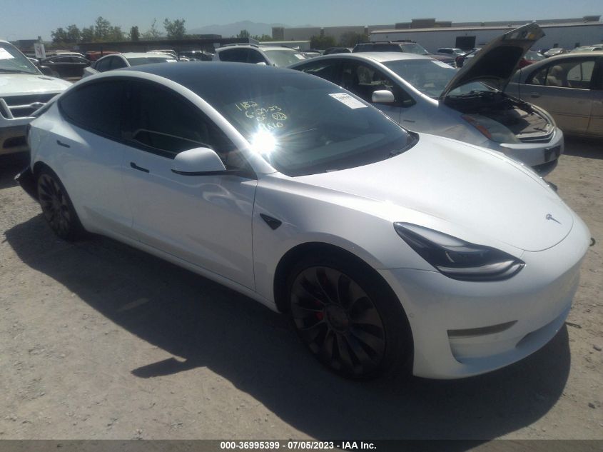 2021 TESLA MODEL 3 PERFORMANCE - 5YJ3E1EC6MF069810