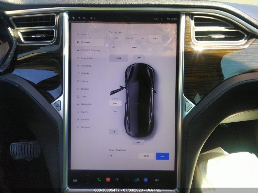 2014 TESLA MODEL S 60 KWH BATTERY/P85 - 5YJSA1H14EFP38191