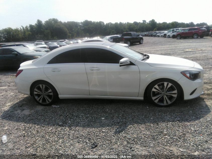 2018 MERCEDES-BENZ CLA CLA 250 - WDDSJ4EB3JN542307