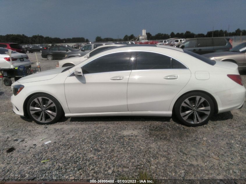 2018 MERCEDES-BENZ CLA CLA 250 - WDDSJ4EB3JN542307