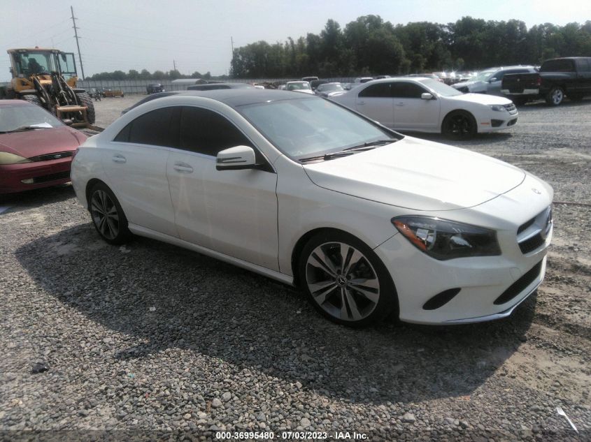2018 MERCEDES-BENZ CLA CLA 250 - WDDSJ4EB3JN542307