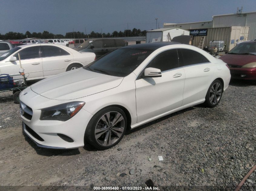 2018 MERCEDES-BENZ CLA CLA 250 - WDDSJ4EB3JN542307