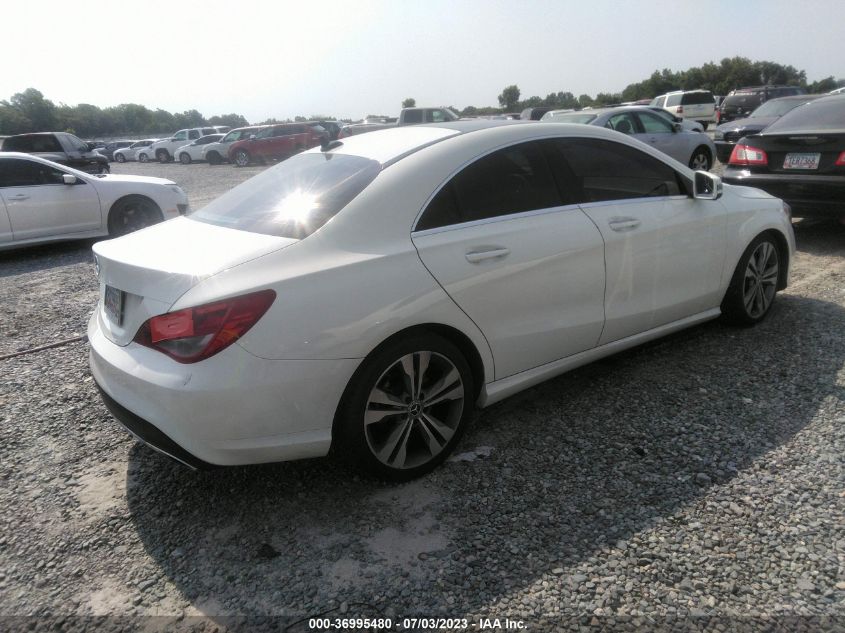 2018 MERCEDES-BENZ CLA CLA 250 - WDDSJ4EB3JN542307
