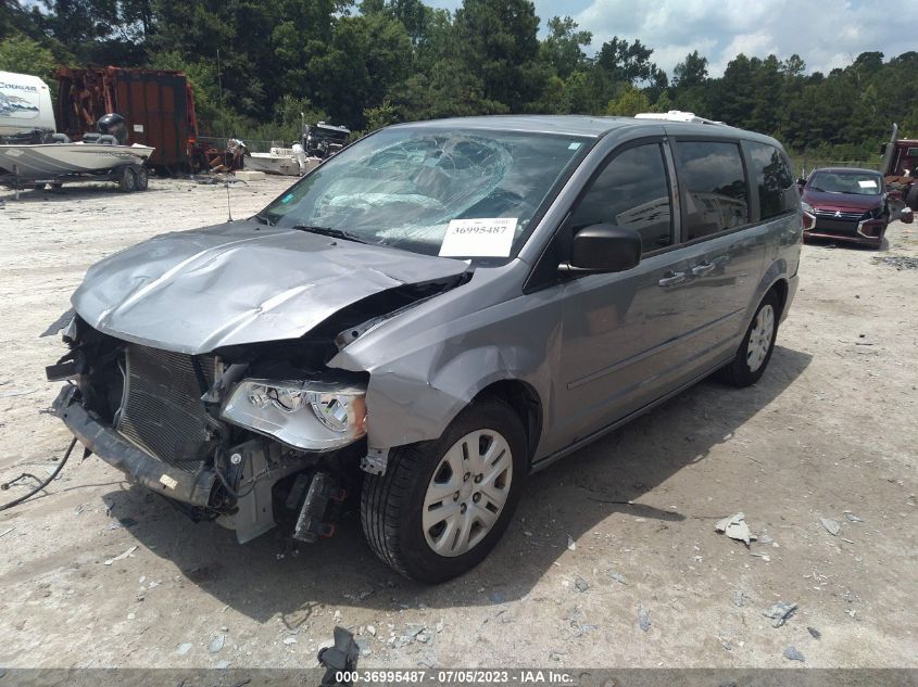 2015 DODGE GRAND CARAVAN SE - 2C4RDGBG4FR522997
