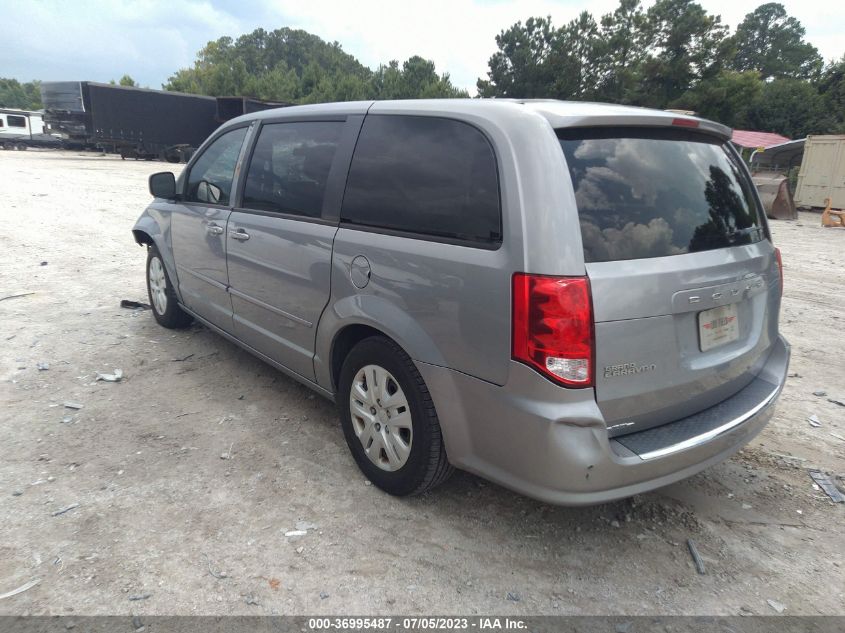 2015 DODGE GRAND CARAVAN SE - 2C4RDGBG4FR522997