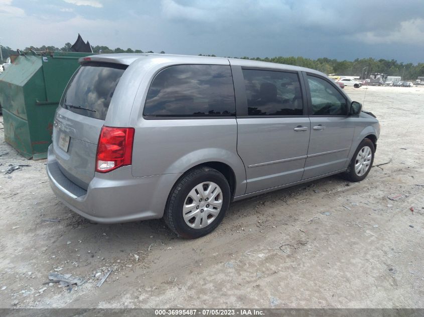 2015 DODGE GRAND CARAVAN SE - 2C4RDGBG4FR522997