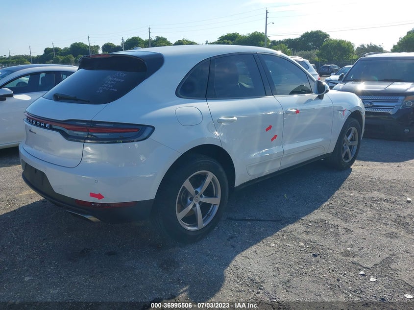 VIN WP1AA2A58LLB06575 2020 PORSCHE MACAN