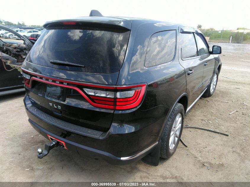 2014 DODGE DURANGO SXT - 1C4RDJAG0EC599081