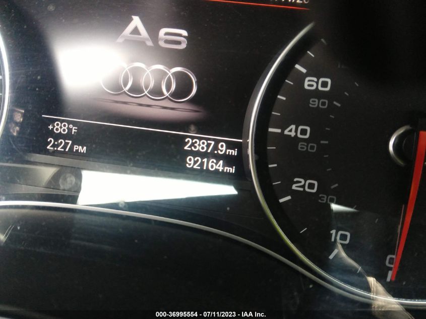 2014 AUDI A6 3.0L TDI PRESTIGE - WAUHMAFC2EN148141