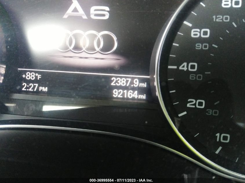 2014 AUDI A6 3.0L TDI PRESTIGE - WAUHMAFC2EN148141