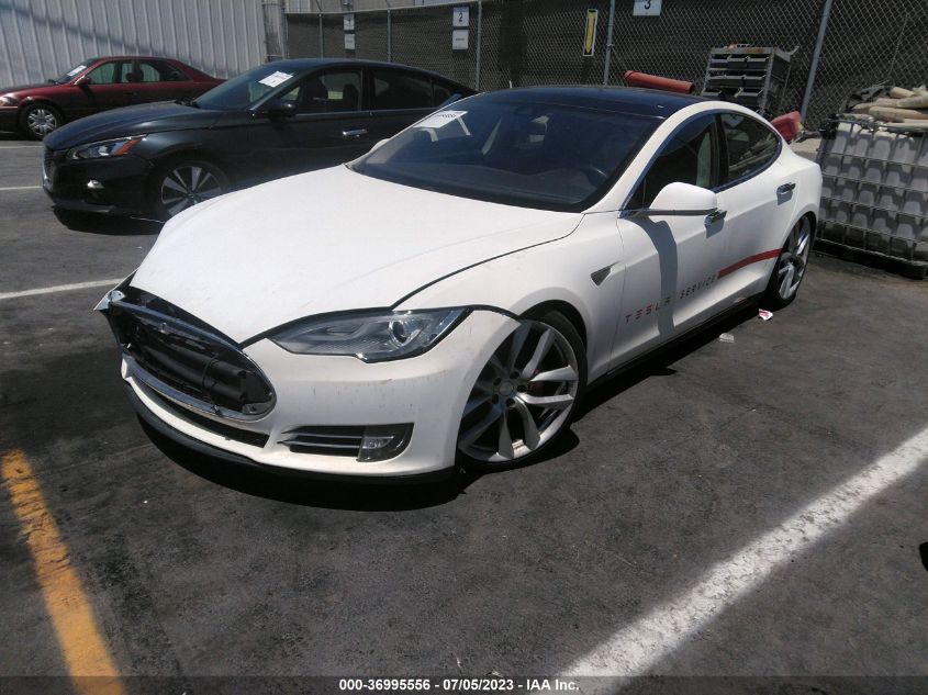 2014 TESLA MODEL S P85D - 5YJSA1H20EFP66420