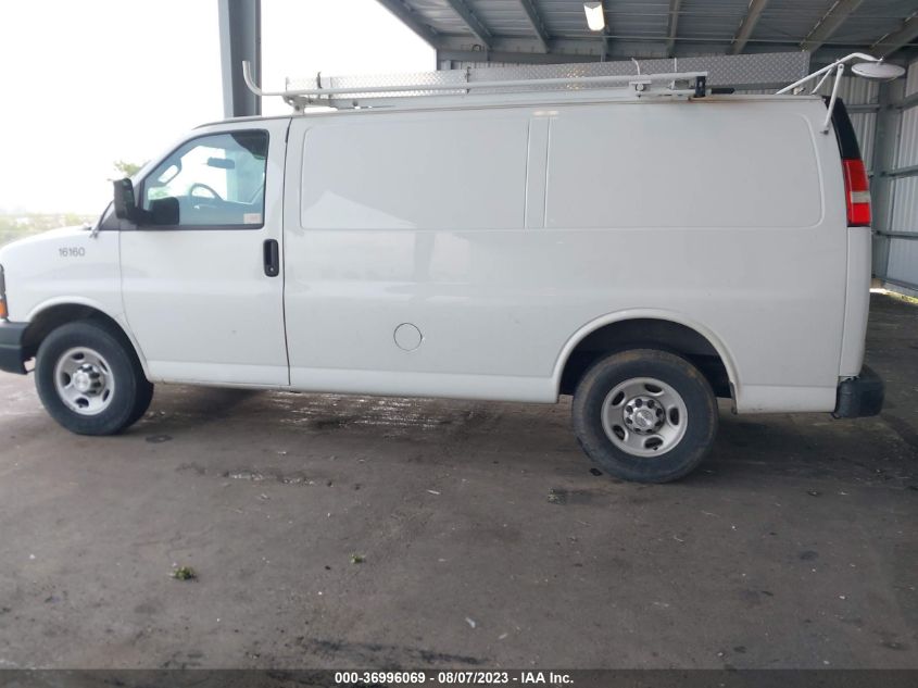 2016 CHEVROLET EXPRESS CARGO VAN - 1GCWGAFF3G1247508