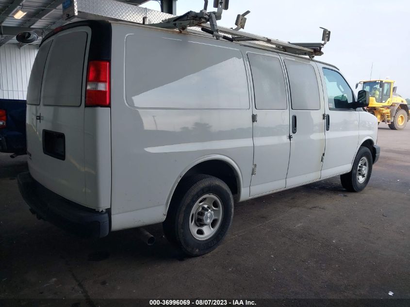 2016 CHEVROLET EXPRESS CARGO VAN - 1GCWGAFF3G1247508