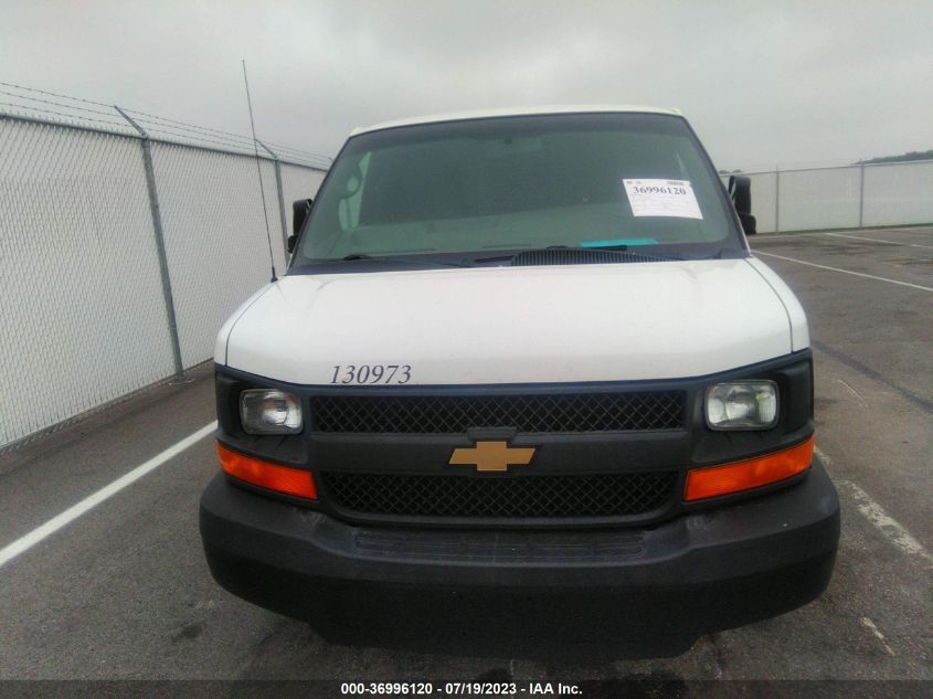 2013 CHEVROLET EXPRESS CARGO VAN - 1GCSGAFX3D1181061