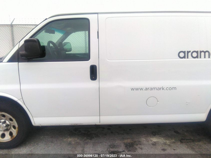 2013 CHEVROLET EXPRESS CARGO VAN - 1GCSGAFX3D1181061