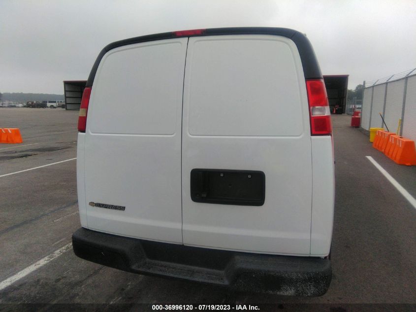 2013 CHEVROLET EXPRESS CARGO VAN - 1GCSGAFX3D1181061