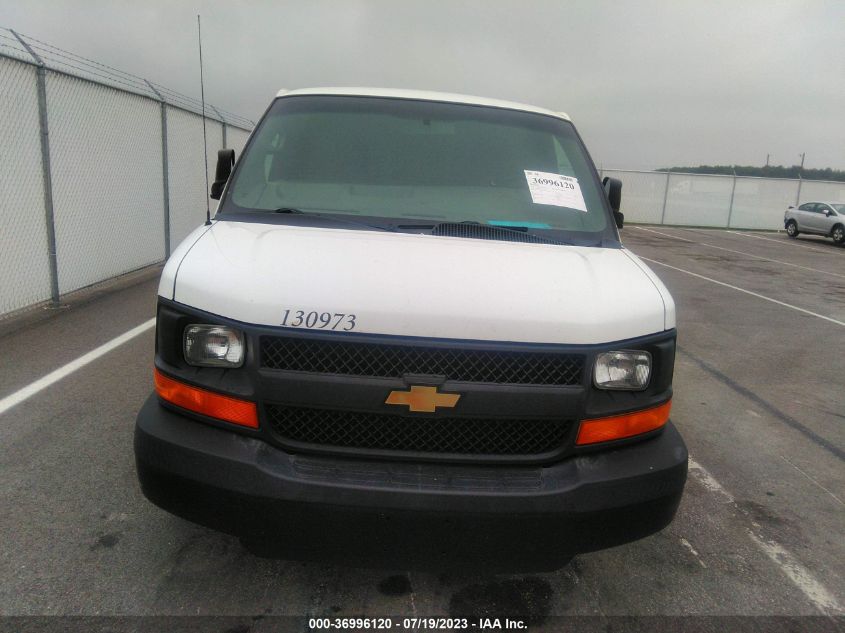 2013 CHEVROLET EXPRESS CARGO VAN - 1GCSGAFX3D1181061