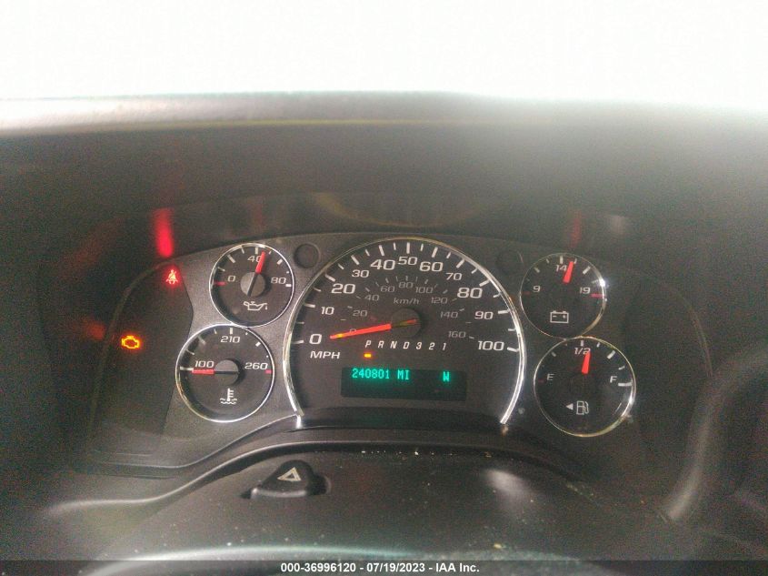2013 CHEVROLET EXPRESS CARGO VAN - 1GCSGAFX3D1181061
