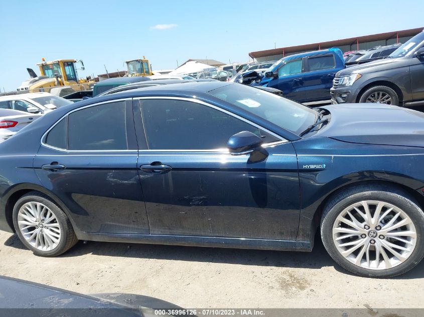 2019 TOYOTA CAMRY HYBRID - 4T1B21HK8KU512949