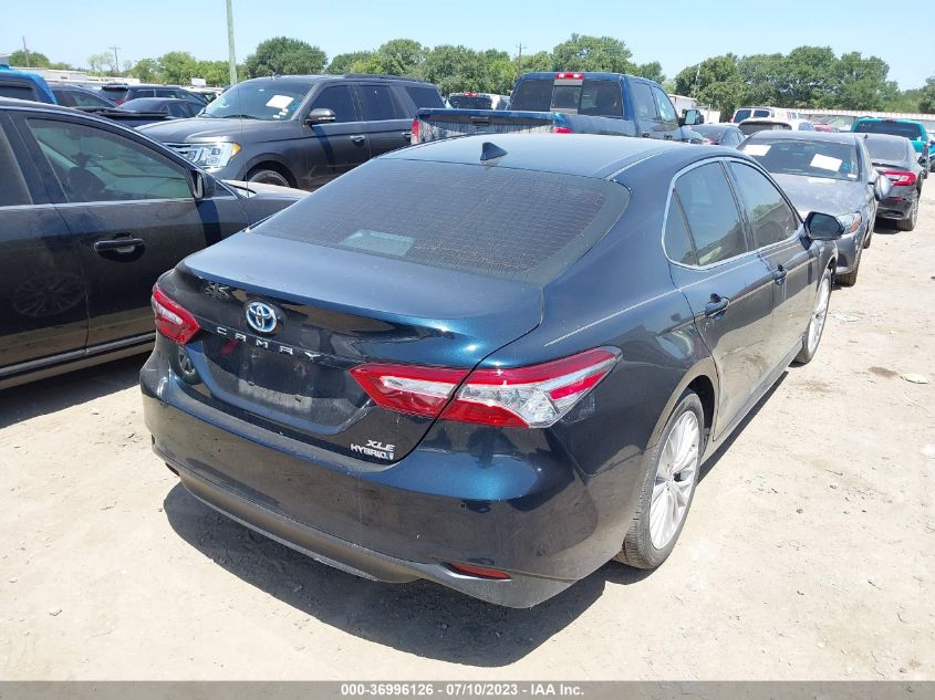 2019 TOYOTA CAMRY HYBRID - 4T1B21HK8KU512949
