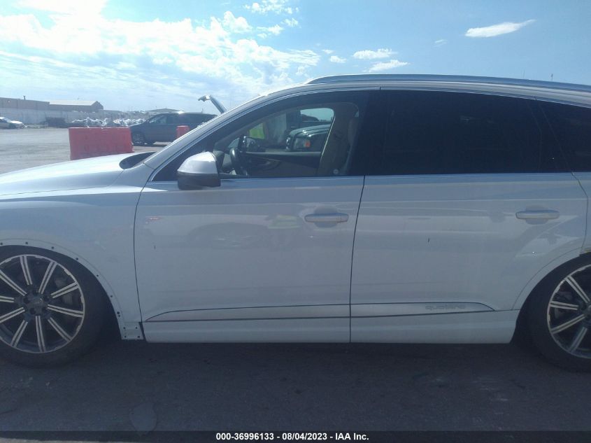 2019 AUDI Q7 PRESTIGE - WA1VAAF77KD001696