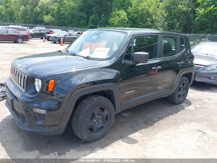 VIN ZACNJBABXKPK23817 2019 JEEP RENEGADE SPORT