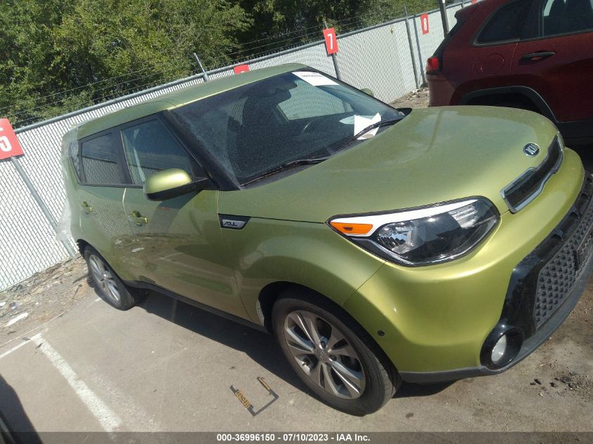 2016 KIA SOUL + - KNDJP3A55G7860621