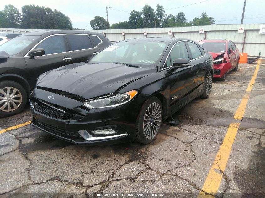 2017 FORD FUSION HYBRID - 3FA6P0RUXHR383958