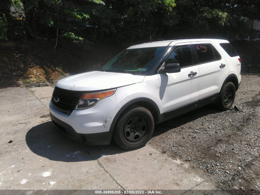 2013 FORD UTILITY POLICE 1FM5K8AR6DGB84641