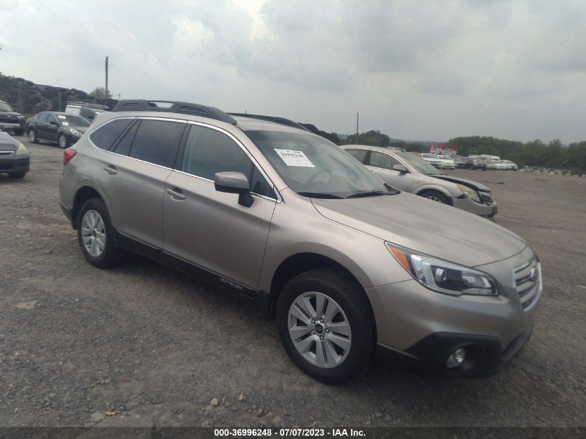 2015 SUBARU OUTBACK 2.5I PREMIUM - 4S4BSAEC7F3267344