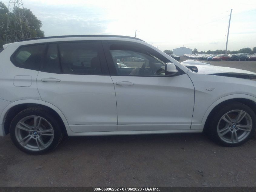 2014 BMW X3 XDRIVE35I - 5UXWX7C58E0E82022