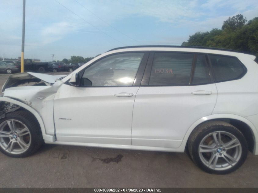 2014 BMW X3 XDRIVE35I - 5UXWX7C58E0E82022