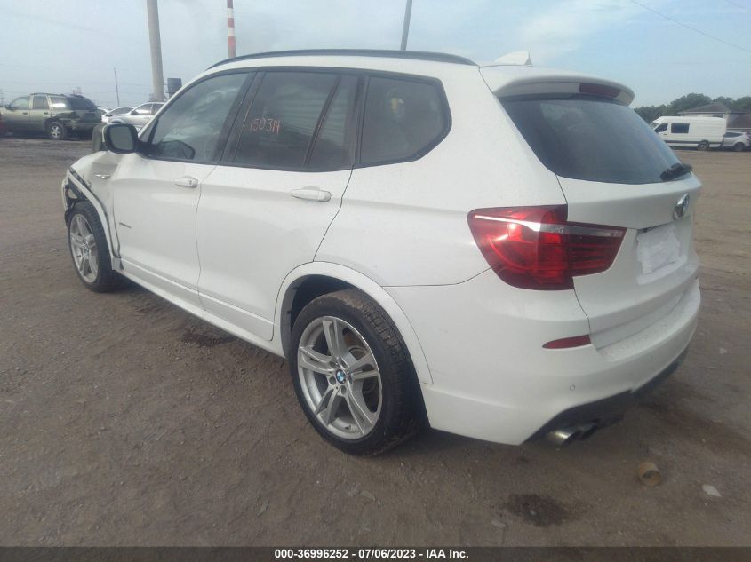 2014 BMW X3 XDRIVE35I - 5UXWX7C58E0E82022