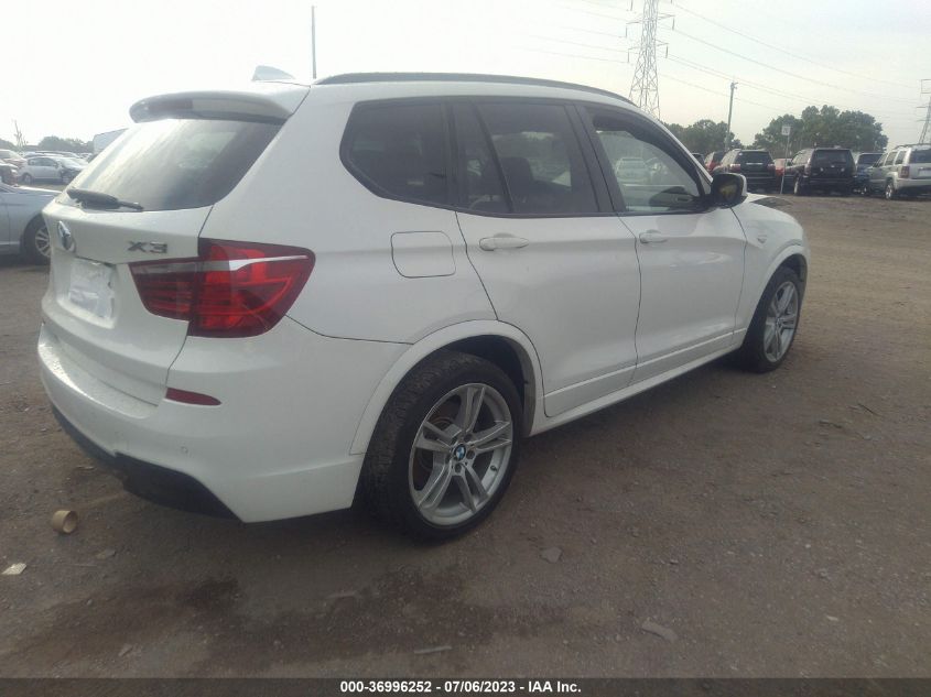 2014 BMW X3 XDRIVE35I - 5UXWX7C58E0E82022