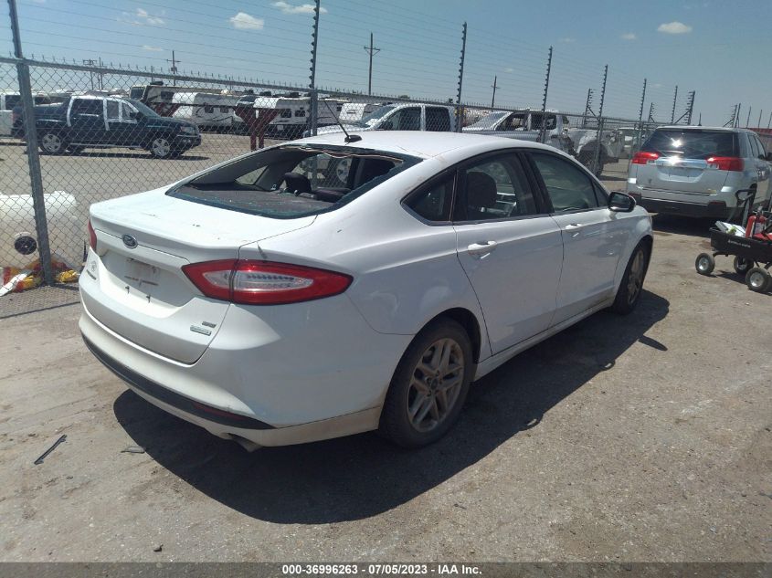 2015 FORD FUSION SE - 3FA6P0HD2FR265157