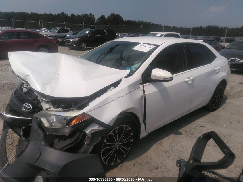 2016 TOYOTA COROLLA L/LE/S/S PLUS/LE PLUS - 2T1BURHE1GC628084