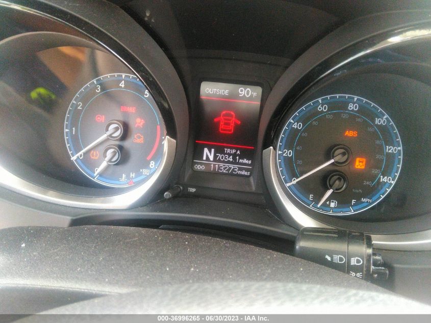 2016 TOYOTA COROLLA L/LE/S/S PLUS/LE PLUS - 2T1BURHE1GC628084