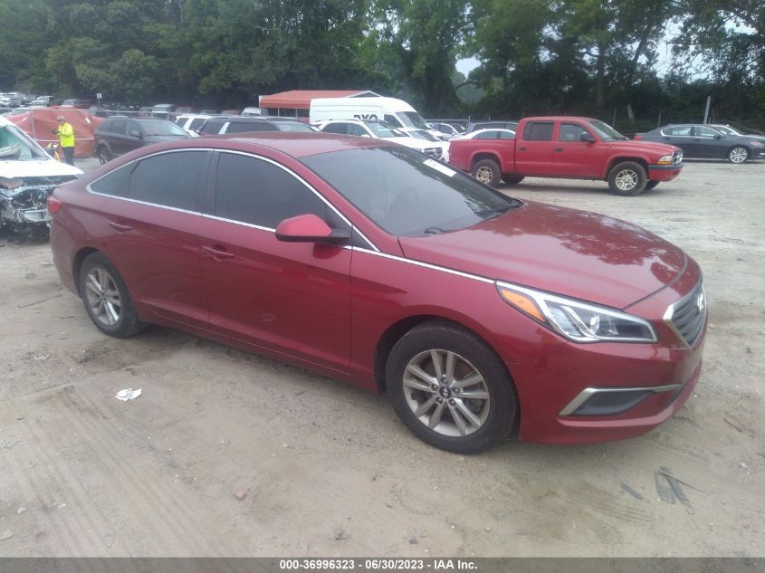 2016 HYUNDAI SONATA 2.4L SE - 5NPE24AF2GH374617