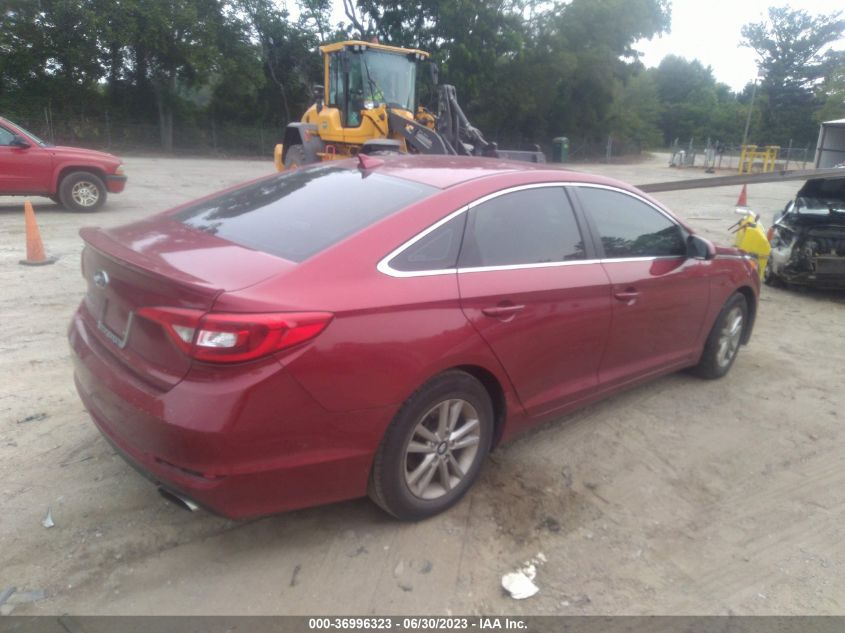 2016 HYUNDAI SONATA 2.4L SE - 5NPE24AF2GH374617