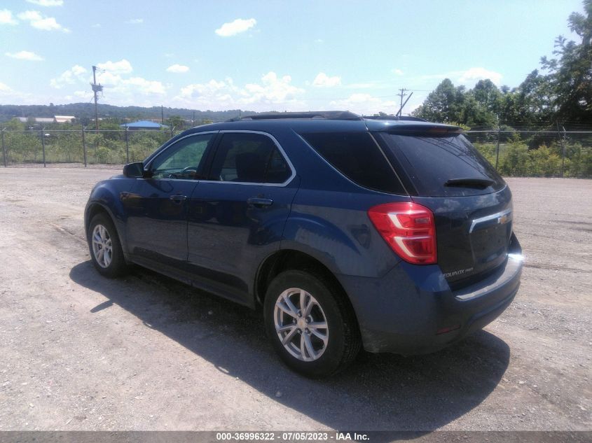 2017 CHEVROLET EQUINOX LT - 2GNFLFEK2H6111867