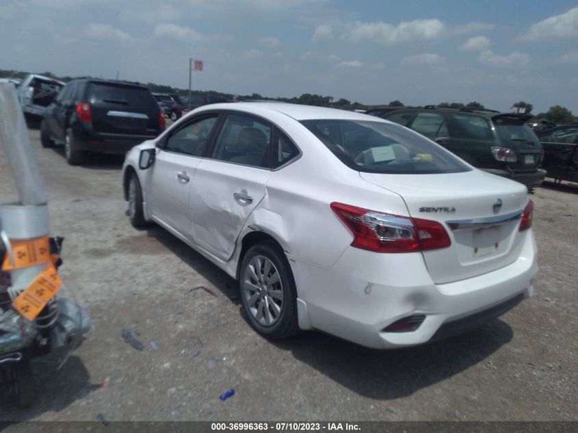 2016 NISSAN SENTRA S/SV/SR/SL - 03N1AB7AP4GY30576