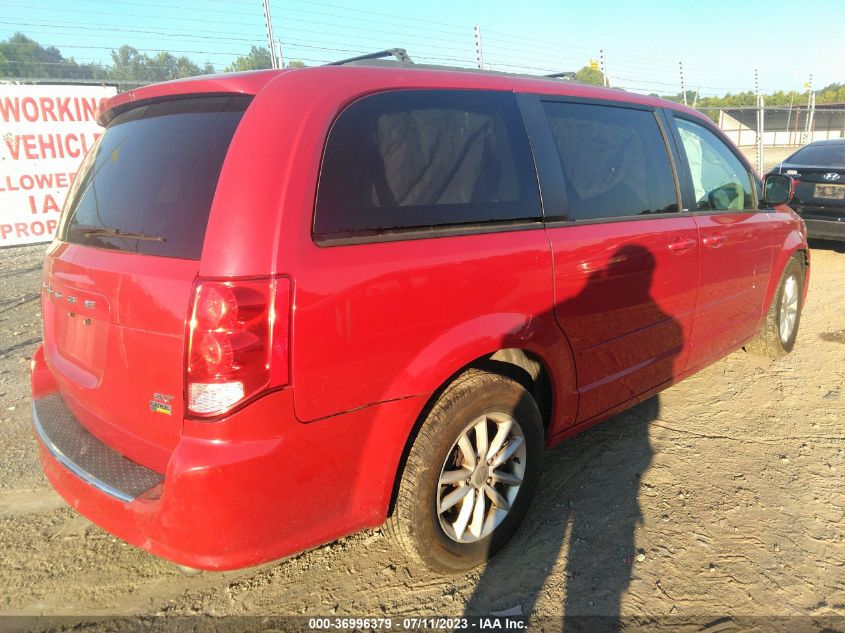 2014 DODGE GRAND CARAVAN SXT - 2C4RDGCG0ER240918