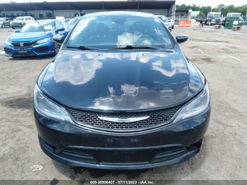 2015 CHRYSLER 200 S - 1C3CCCBB1FN759955