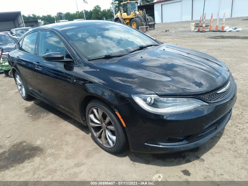 2015 CHRYSLER 200 S - 1C3CCCBB1FN759955