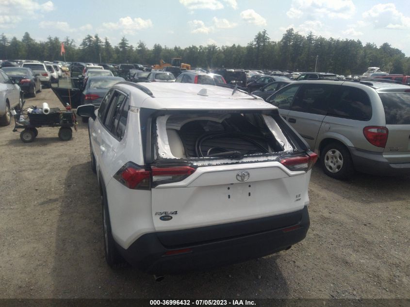 2021 TOYOTA RAV4 LE - 2T3G1RFV2MC237918
