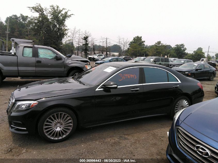 2015 MERCEDES-BENZ S-CLASS S 550 - WDDUG8FB7FA124215