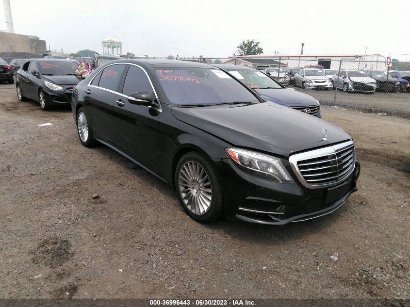 2015 MERCEDES-BENZ S-CLASS S 550 - WDDUG8FB7FA124215