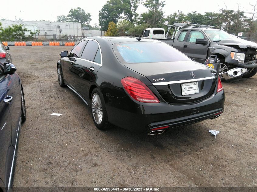 2015 MERCEDES-BENZ S-CLASS S 550 - WDDUG8FB7FA124215
